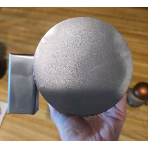 H&K Steel Sculpt￼ure Wine Bottle Holder-Carpenter-Handmade Ltd. Edition - Picture 9 of 11